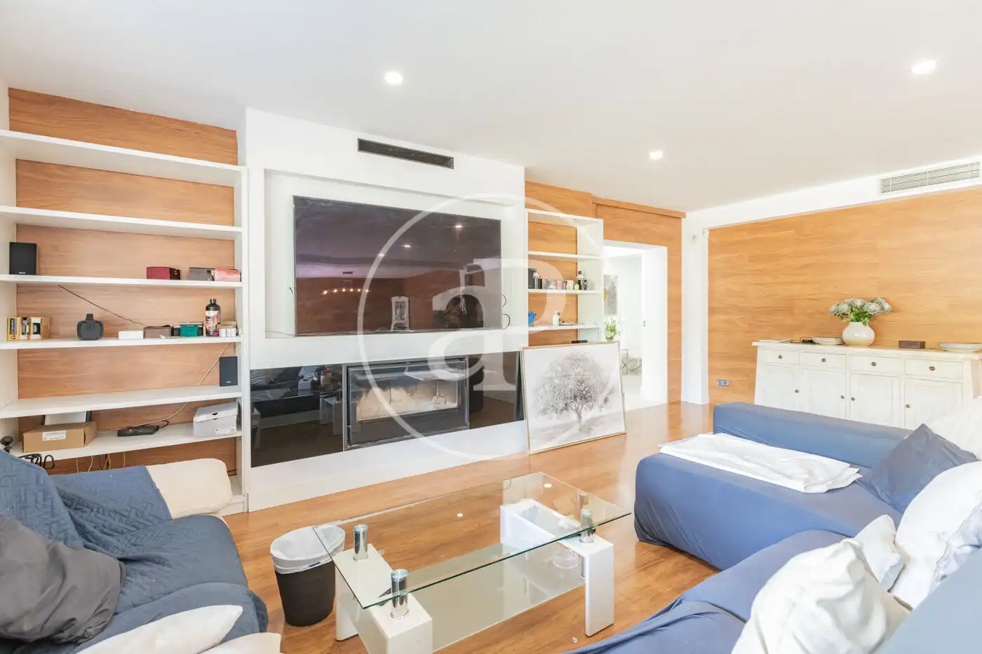 Sala de estar de Casa o chalet en venta en Fuente del Fresno con Aire acondicionado, Calefacción y Jardín privado