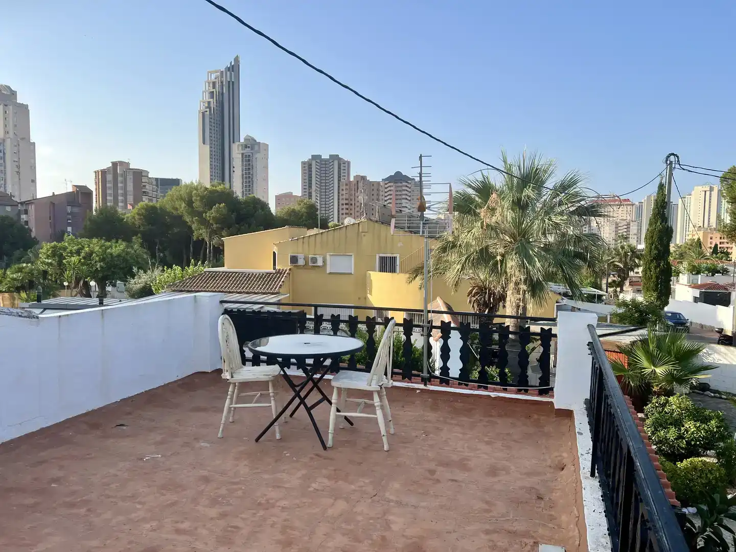 Terrassa de Casa o xalet de lloguer en Finestrat amb Aire condicionat i Piscina