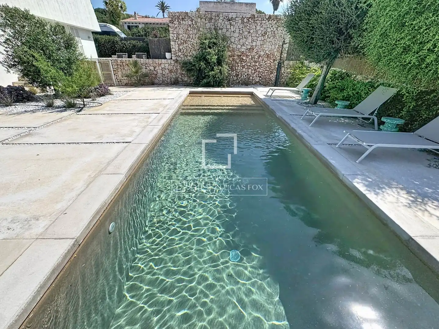 Piscina de Casa o xalet en venda en Sant Lluís amb Aire condicionat, Calefacció i Jardí privat