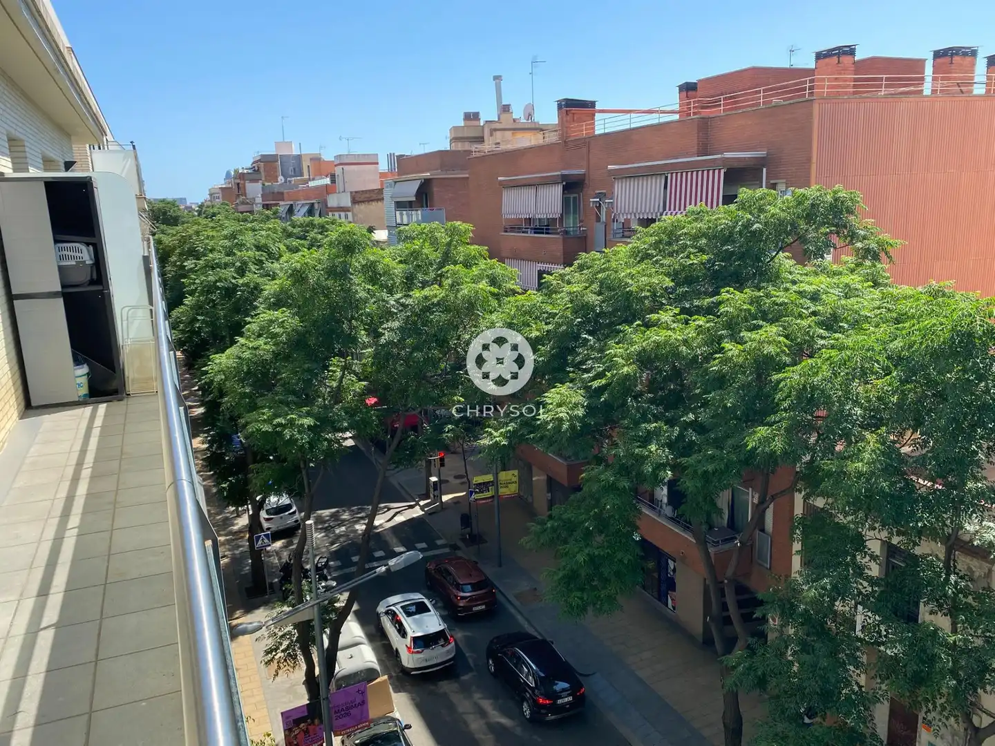 Vista exterior de Piso en venta en Barcelona con Calefacción, Parquet y Balcón