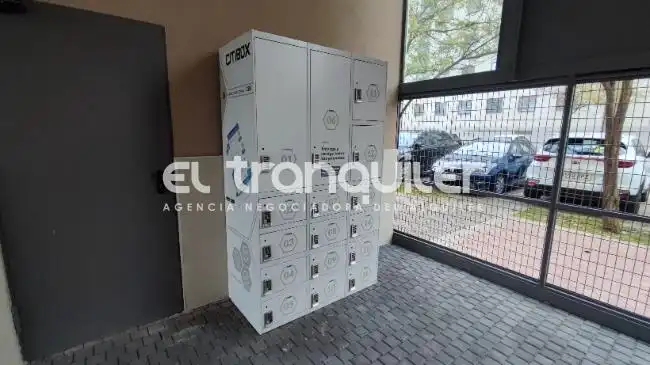 Parking of Flat for rent in Madrid  with Swimming Pool, Furnished and Washing machine