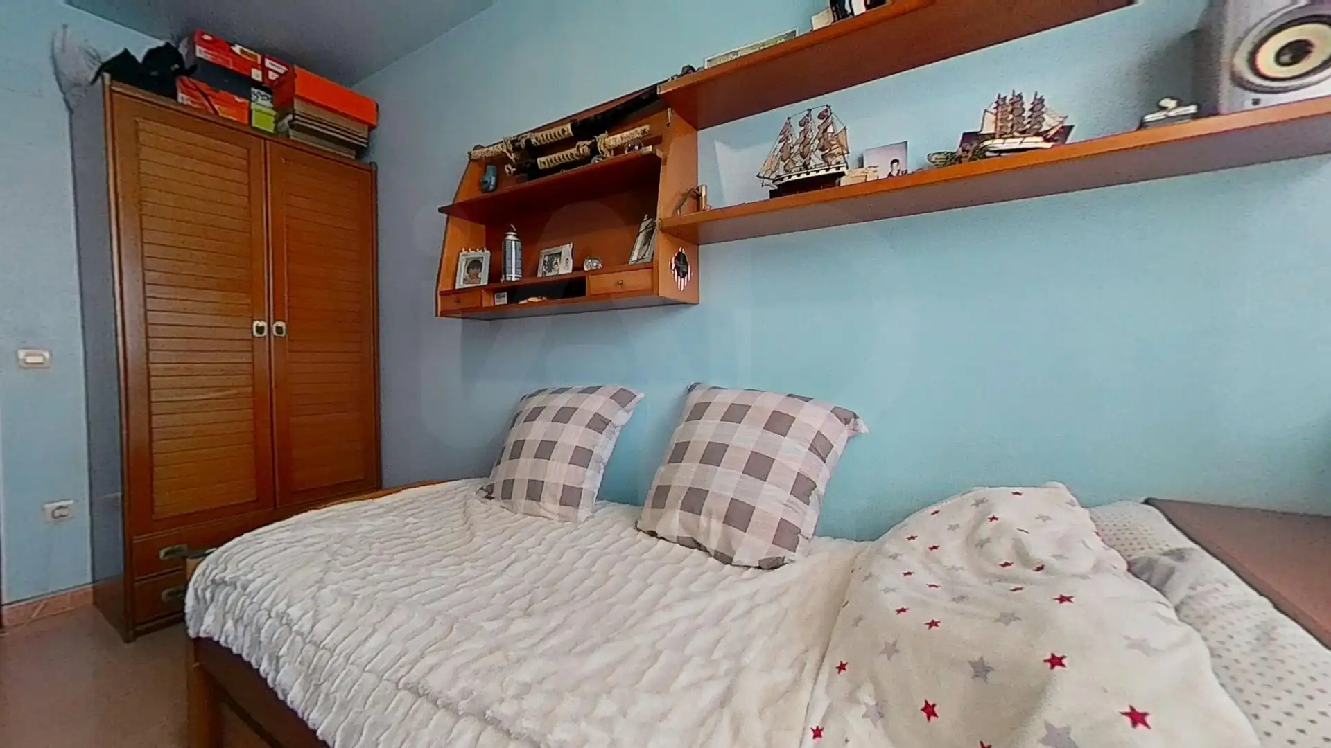 Schlafzimmer von Maisonette zum Verkauf in Castellón de la Plana / Castelló de la Plana mit Klimaanlage, Heizung und Terrasse