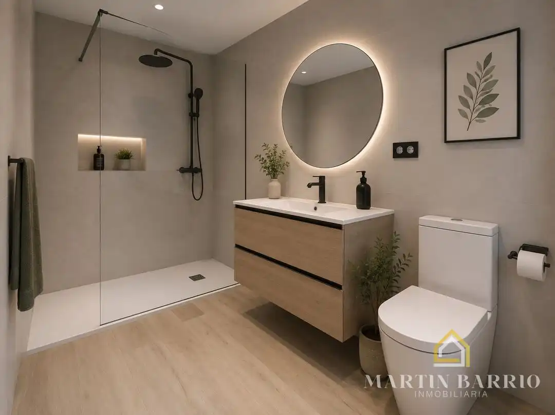 Baño de Casa o chalet en venta en Bilbao  con Aire acondicionado, Calefacción y Jardín privado