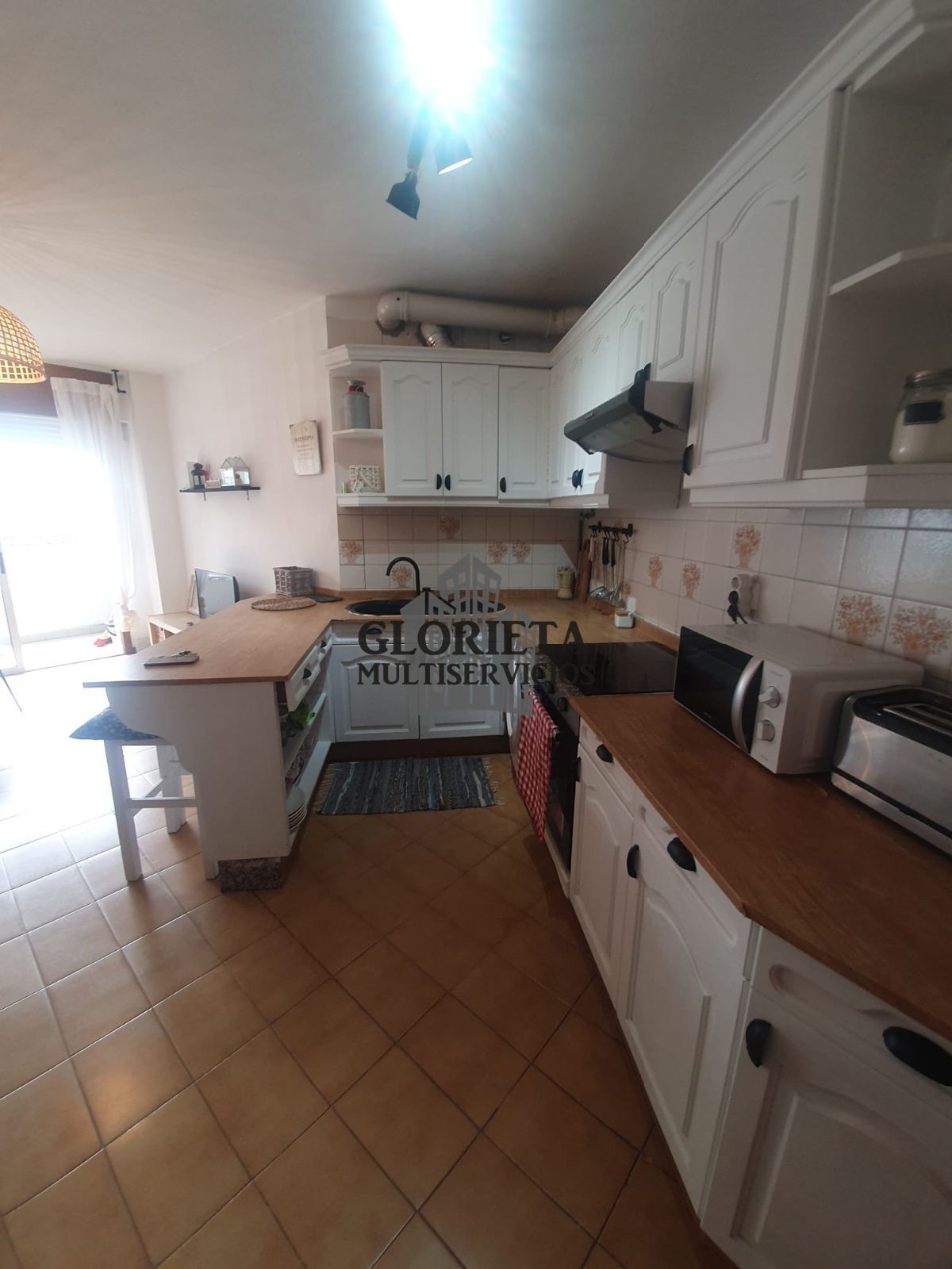 Kitchen of Flat for sale in Nigrán  with Heating, Parquet flooring and Terrace