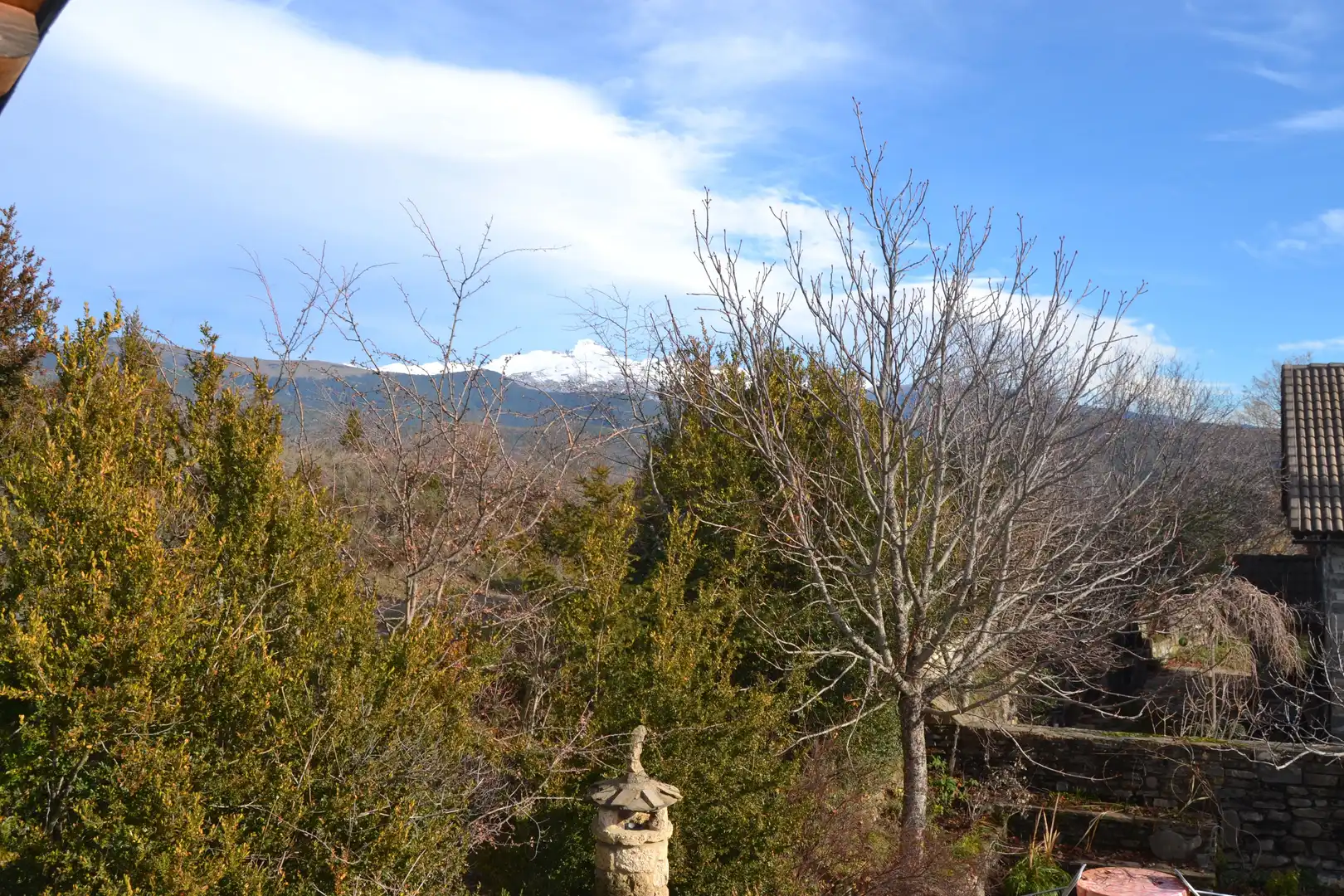 Garten von Haus oder Chalet zum Verkauf in Aisa mit Heizung und Privatgarten