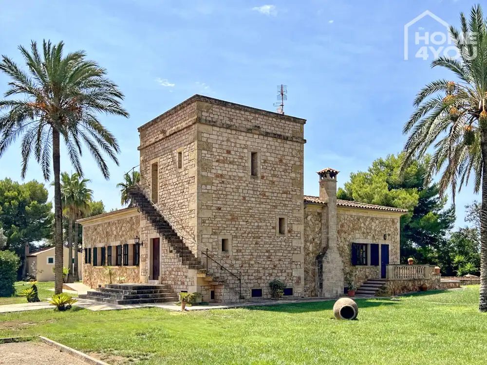 Vista exterior de Casa o xalet en venda en Ses Salines amb Aire condicionat, Calefacció i Terrassa