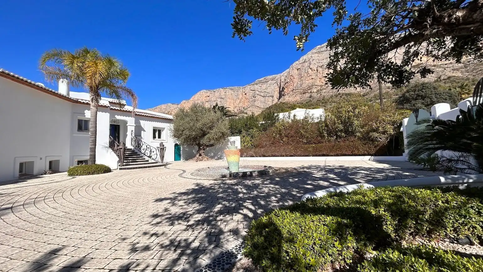 Exterior view of Houses for sale in Jávea / Xàbia  with Air Conditioner, Heating and Private garden