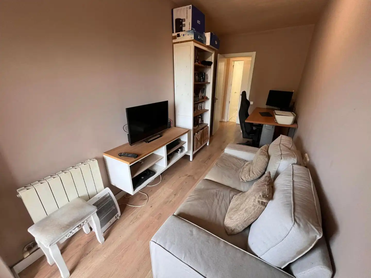 Living room of Flat for sale in Sant Joan Despí  with Heating, Terrace and Oven
