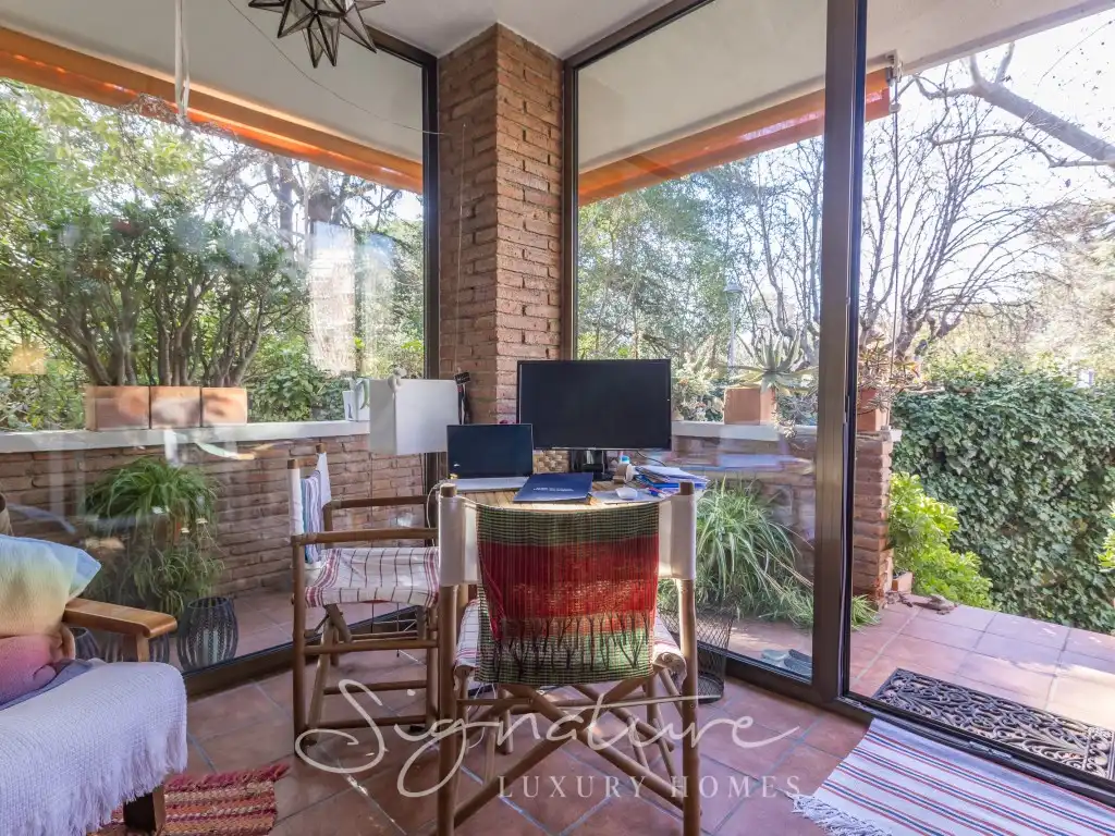 Planta baixa de lloguer en Sant Cugat del Vallès amb Aire condicionat, Jardí privat i Terrassa