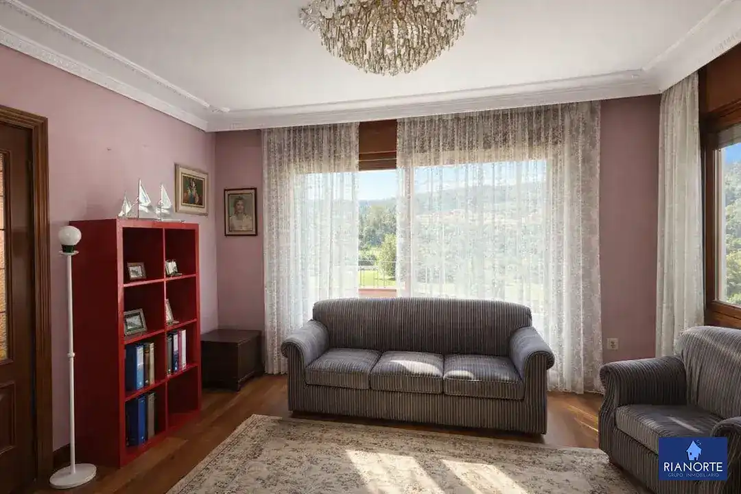 Living room of Houses for sale in Gozón  with Heating, Private garden and Storage room