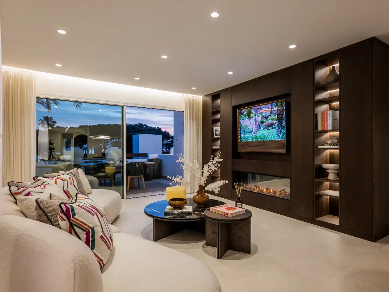 Sala de estar de Piso en venta en Marbella con Aire acondicionado, Calefacción y Terraza