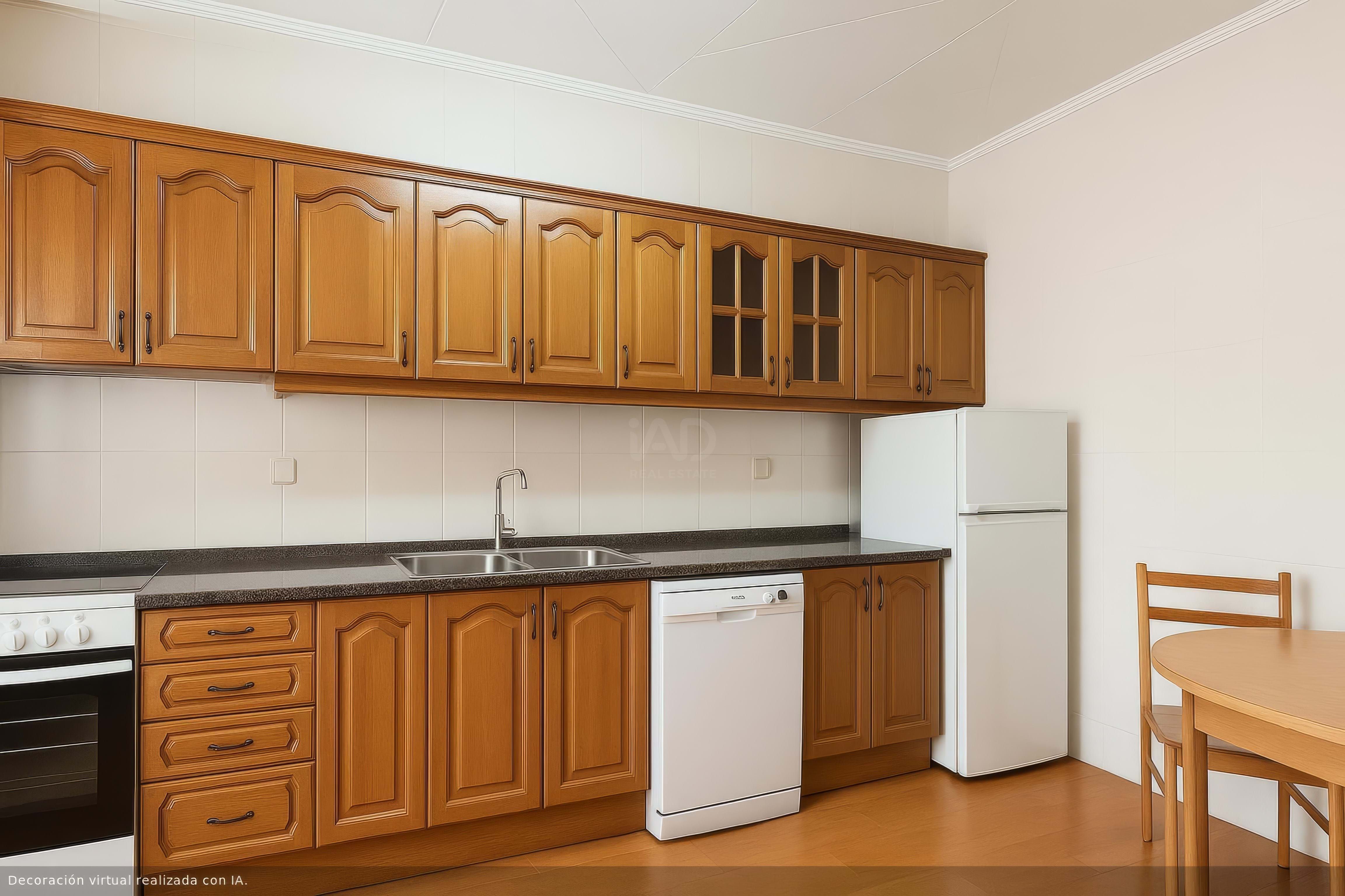 Kitchen of Single-family semi-detached for sale in Bellcaire d'Urgell  with Heating and Terrace