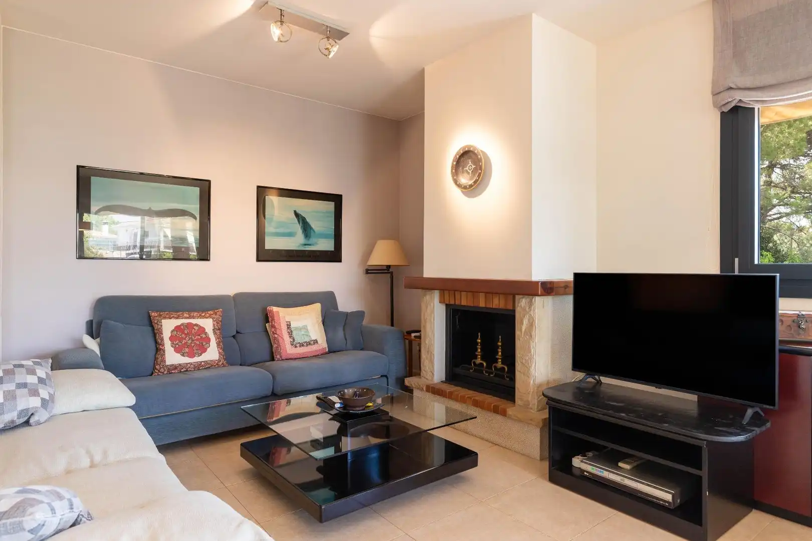 Sala de estar de Casa o chalet en venta en Vacarisses con Calefacción, Jardín privado y Terraza