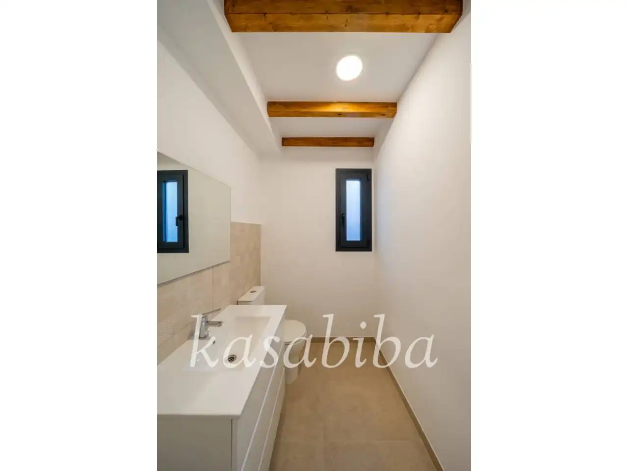 Baño de Piso de alquiler en Valencia con Aire acondicionado, Calefacción y Terraza