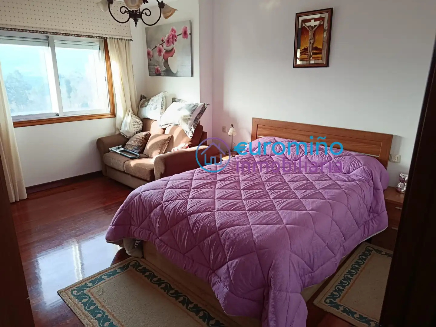 Habitación de Piso en venta en A Cañiza   con Calefacción, Trastero y Amueblado
