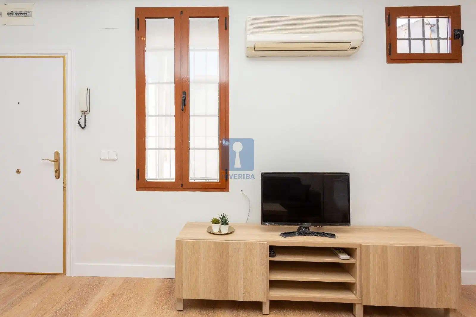 Wohnzimmer von Wohnung zur Miete in Madrid mit Klimaanlage, Heizung und Möbliert