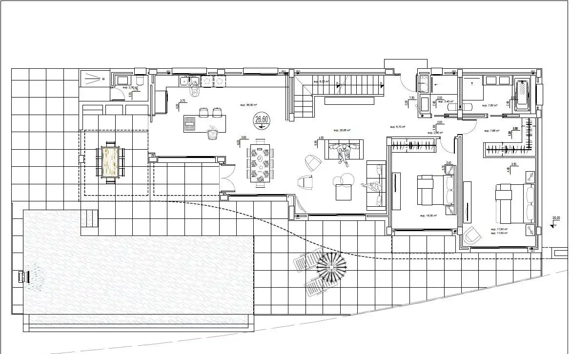 Villa con piscina in vendita a La Fustera, imagen 14