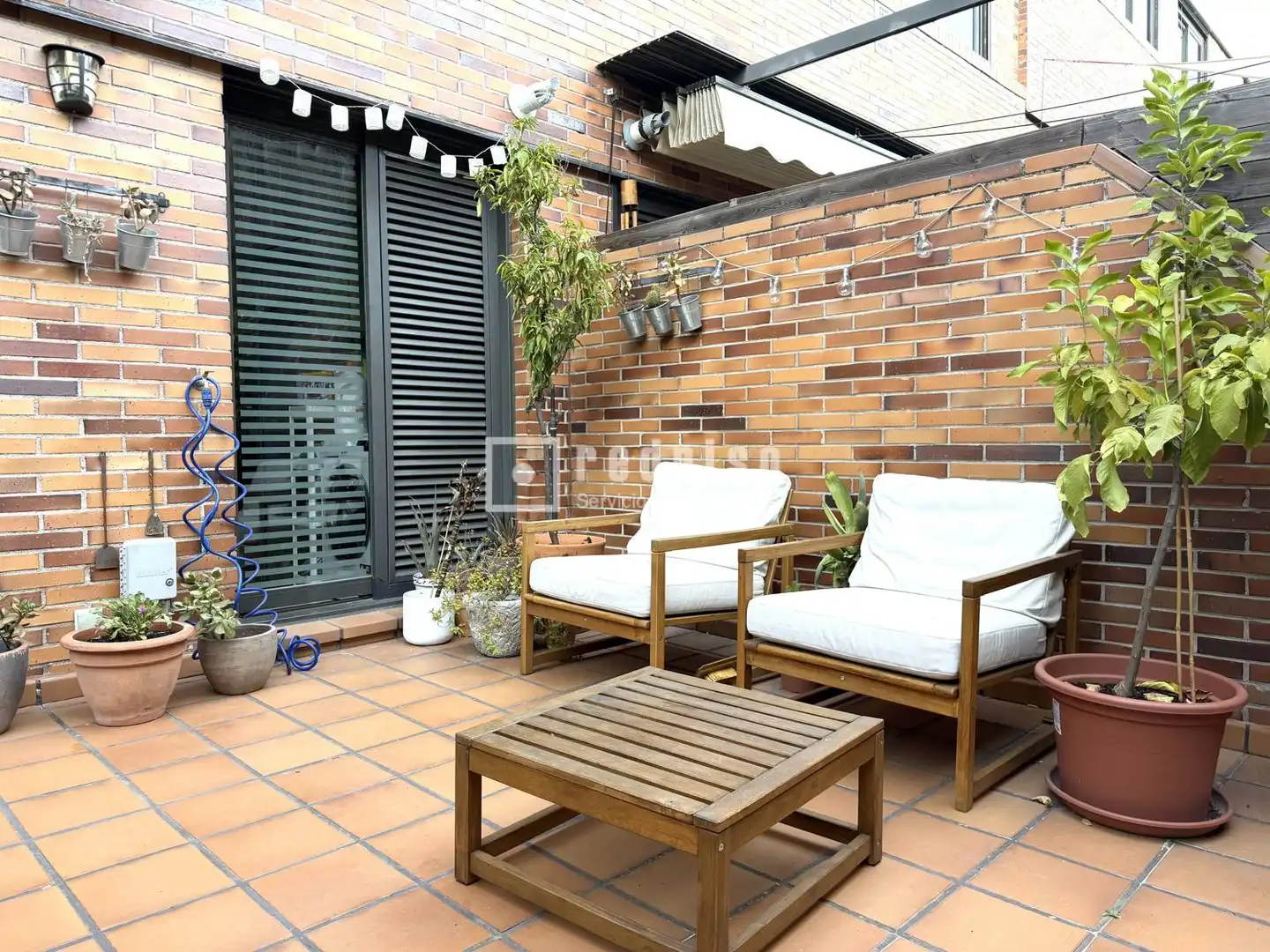 Terrace of Duplexes for sale in Las Rozas de Madrid  with Air Conditioner, Heating and Private garden