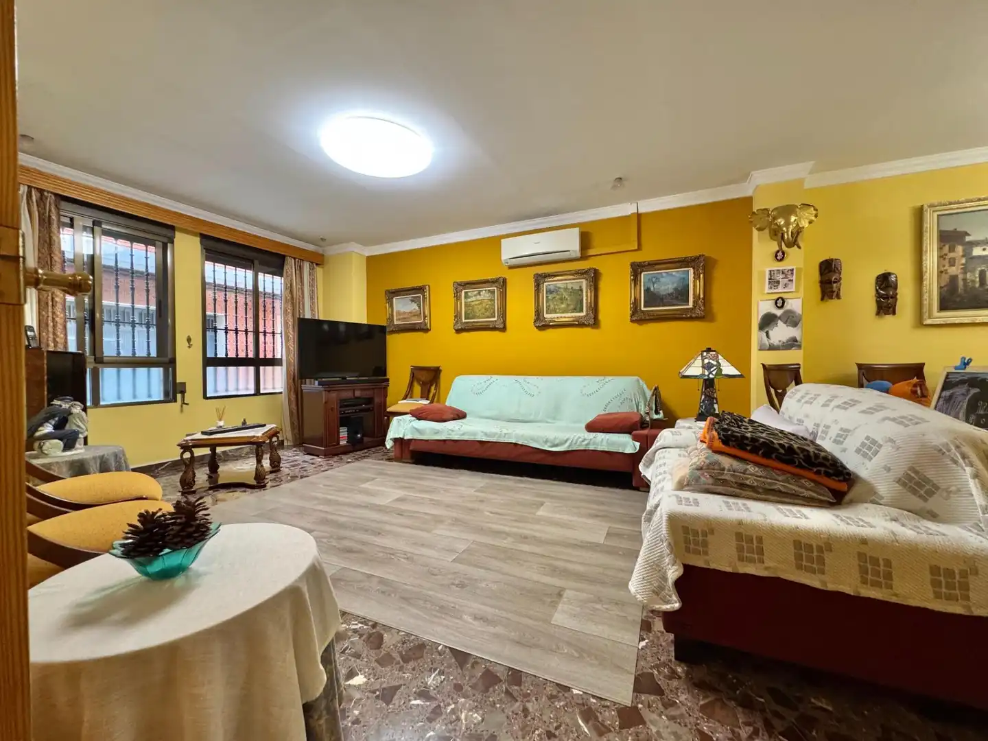 Wohnzimmer von Haus oder Chalet zum Verkauf in Silla mit Klimaanlage, Heizung und Terrasse