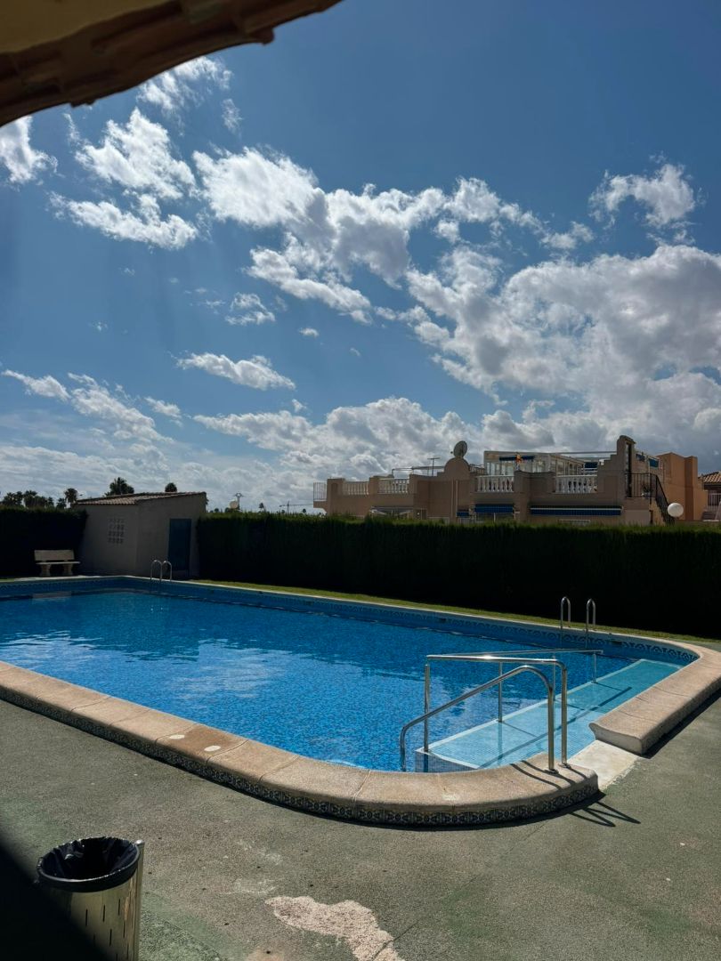 Swimming pool of Single-family semi-detached for sale in Torrevieja  with Furnished