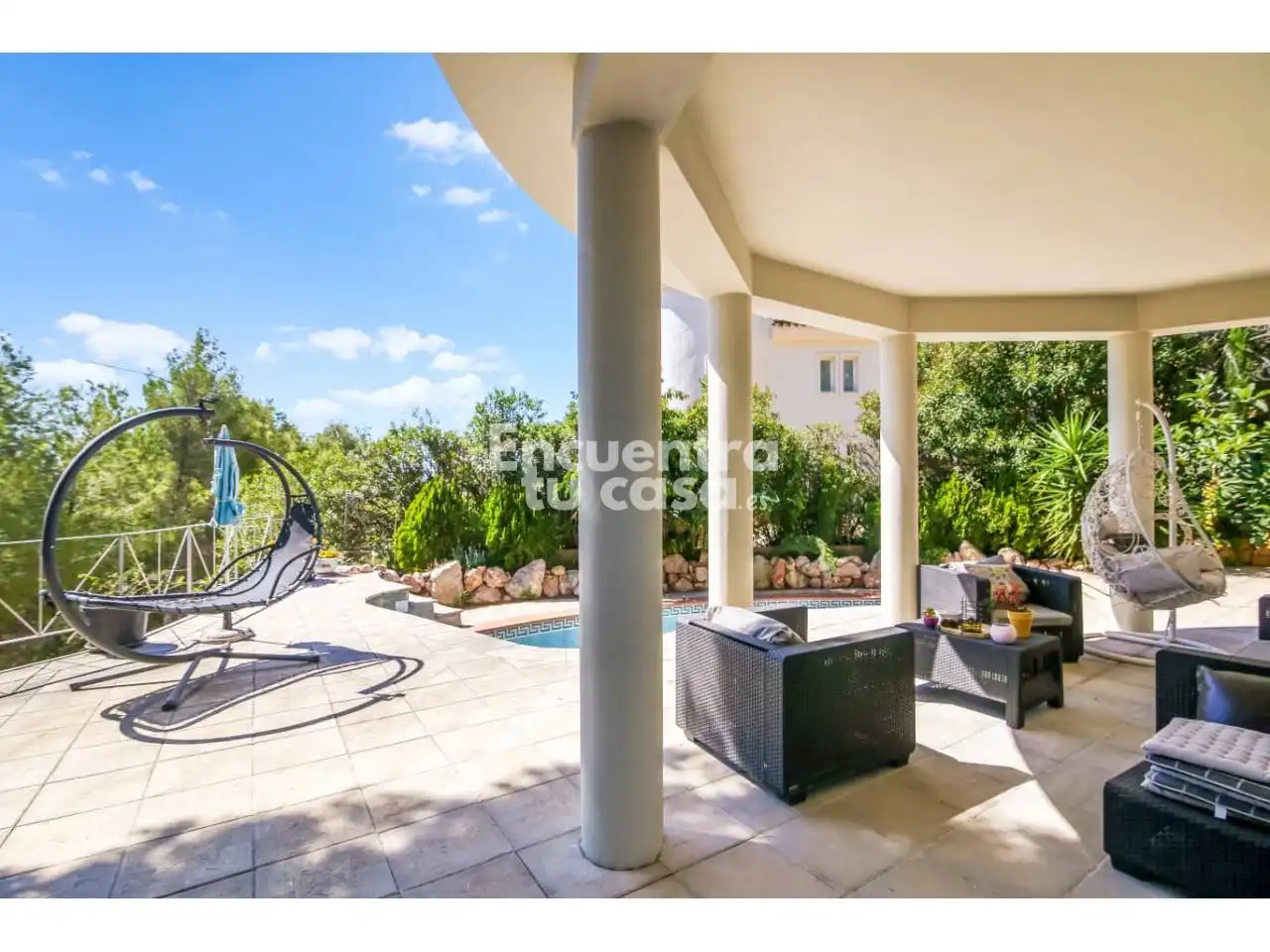 Terraza de Casa o chalet en venta en Altea con Aire acondicionado, Calefacción y Jardín privado