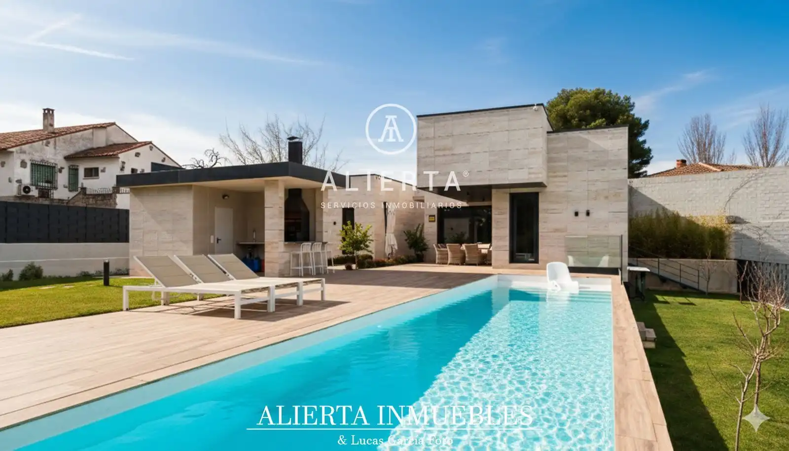 Vista exterior de Casa o chalet en venta en Zaragoza con Aire acondicionado, Calefacción y Trastero