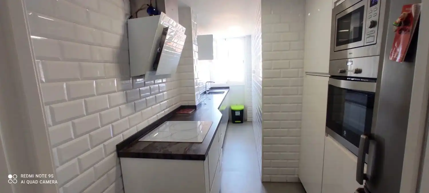 Cocina de Piso de alquiler en Málaga con Aire acondicionado, Amueblado y Balcón