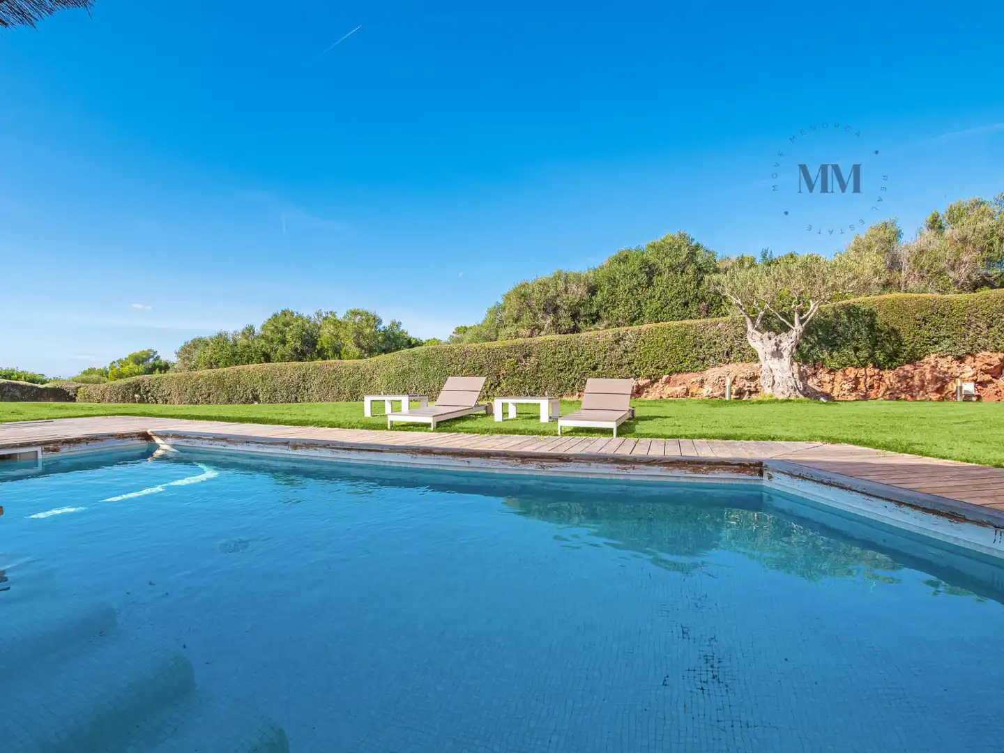 Piscina de Casa o chalet en venta en Sant Lluís con Aire acondicionado, Calefacción y Jardín privado