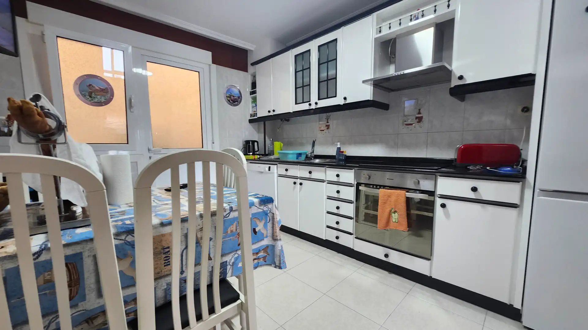 Kitchen of Flat for sale in Miño  with Heating
