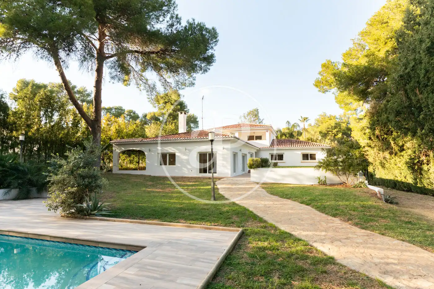 Jardí de Casa o xalet en venda en Chiva amb Aire condicionat, Calefacció i Jardí privat
