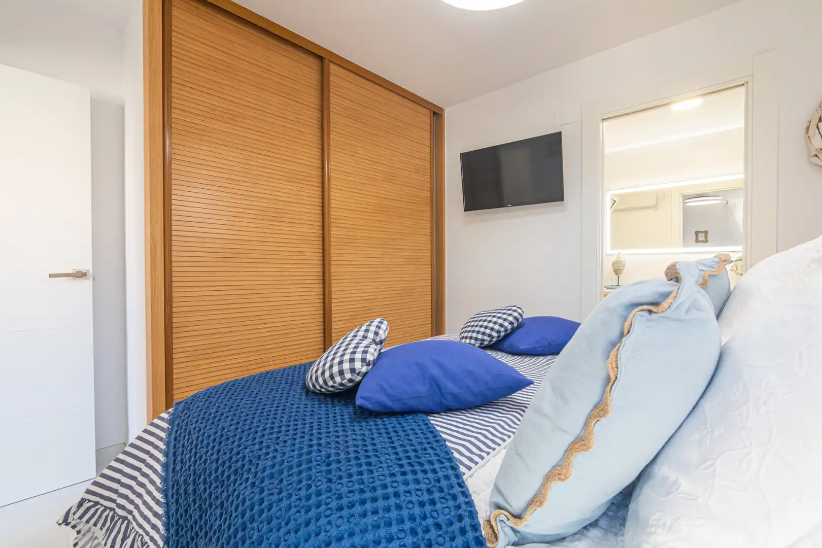 Dormitori de Apartament en venda en Santa Pola amb Aire condicionat, Moblat i Balcó