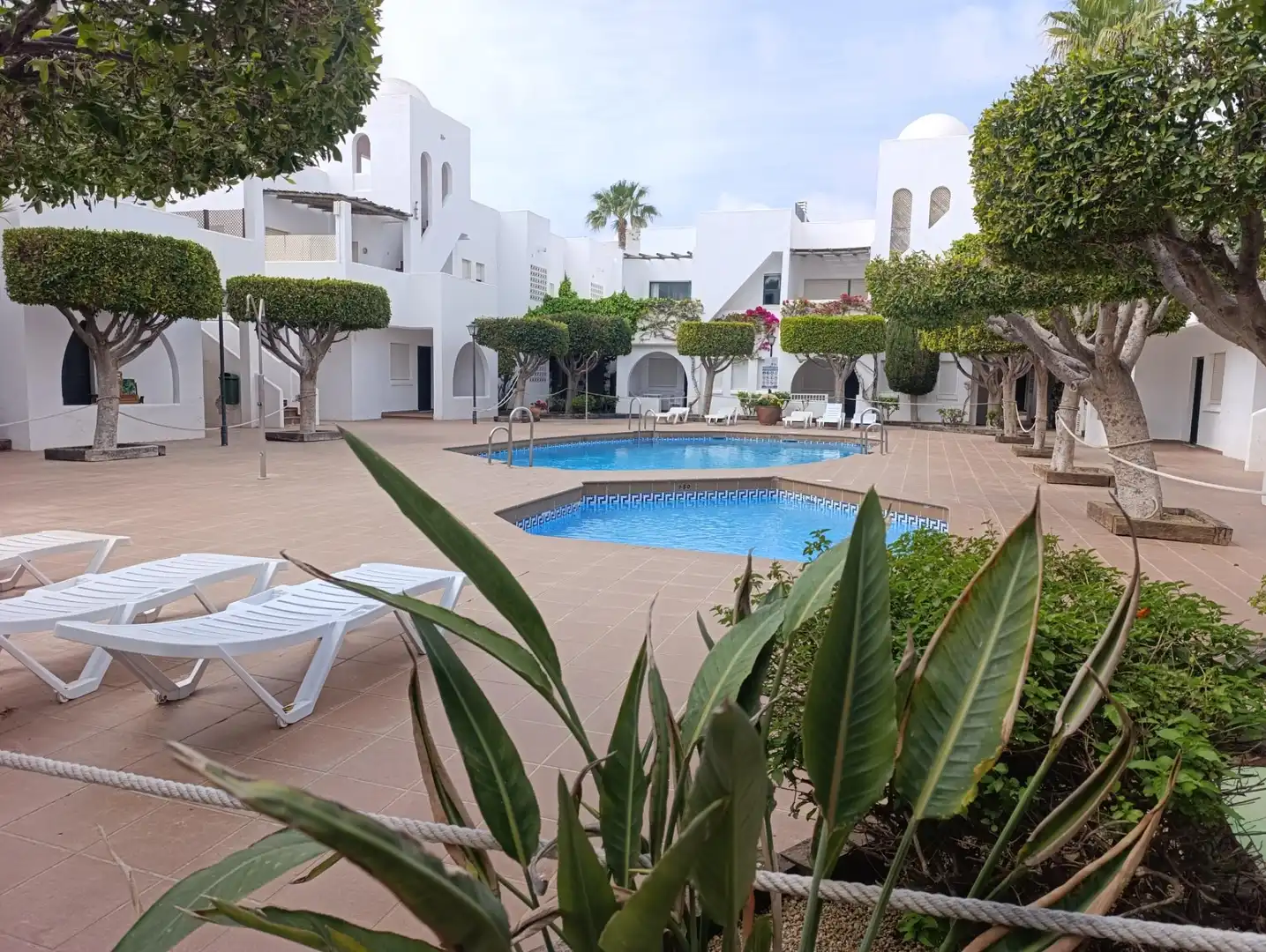 Swimming pool of Apartments for sale in Vera  with Air Conditioner, Heating and Terrace