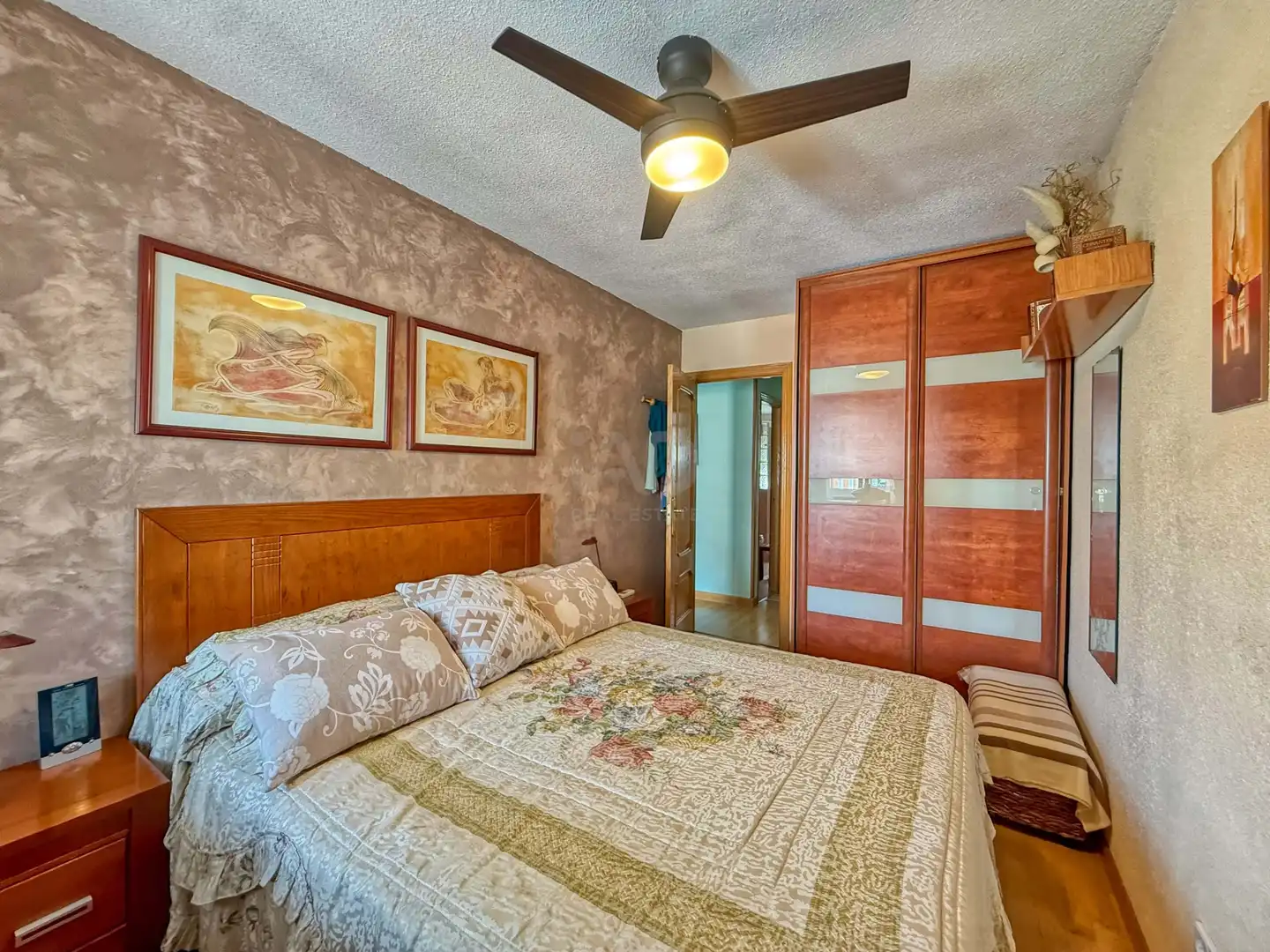 Bedroom of Flat for sale in Madrid  with Air Conditioner, Heating and Terrace
