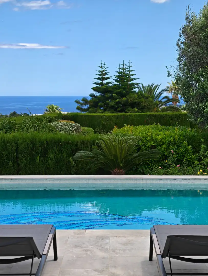 Swimming pool of Houses for sale in Dénia  with Air Conditioner, Heating and Private garden