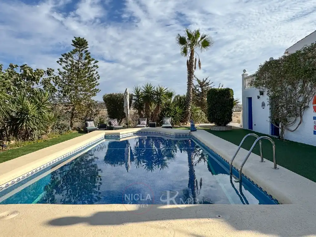 Piscina de Casa o xalet en venda en Antas amb Aire condicionat, Jardí privat i Terrassa