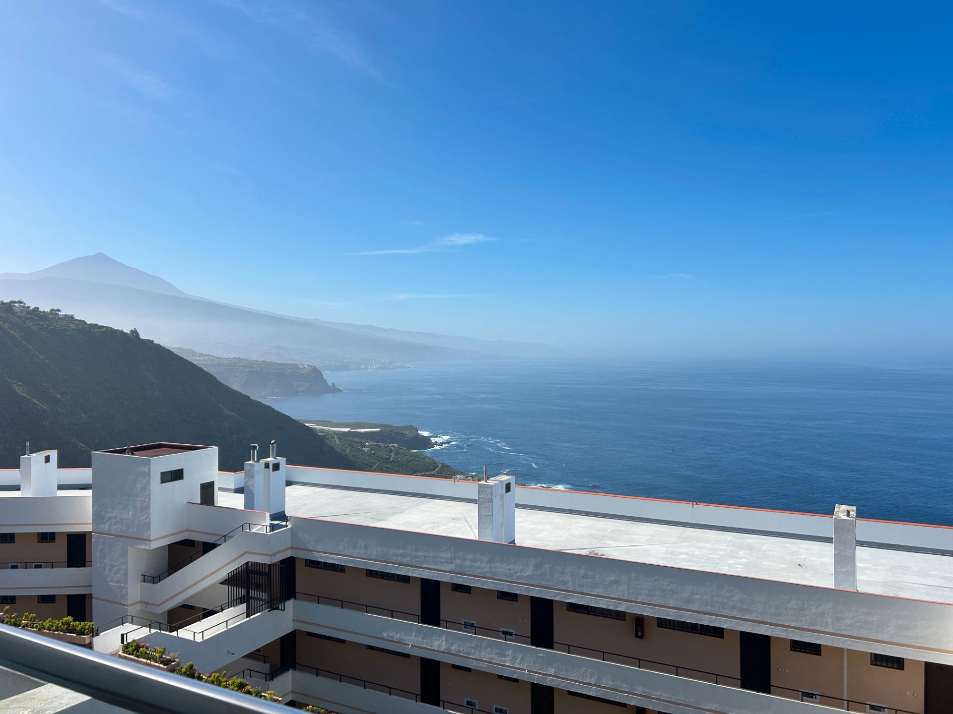 Vista exterior de Pis de lloguer en El Sauzal amb Terrassa i Moblat