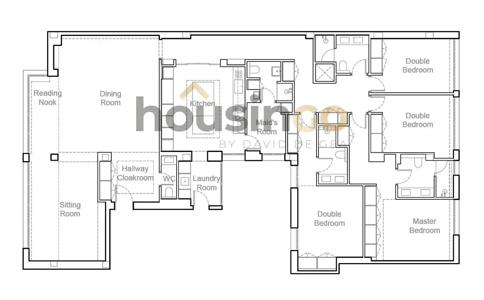 Appartement avec ascenseur à vendre à Barrio de Salamanca, imagen 52