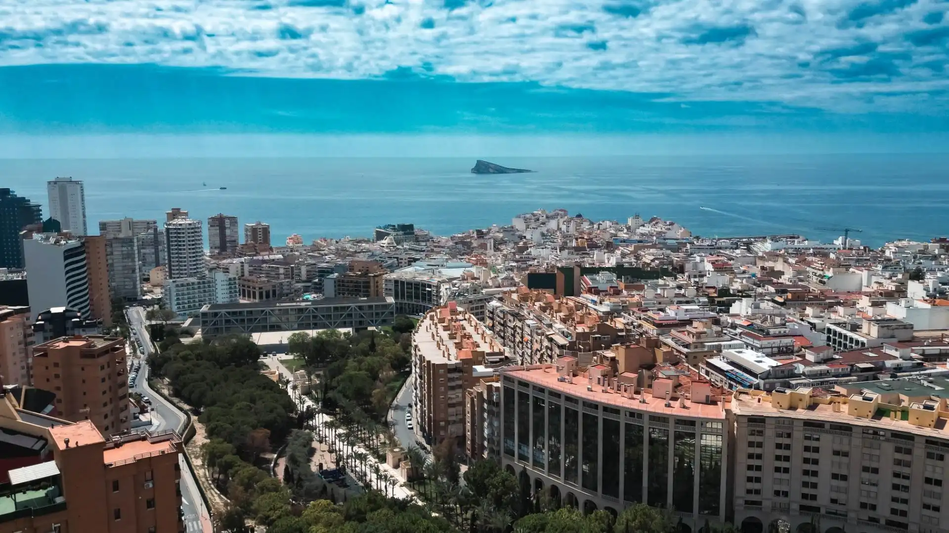 Außenansicht von Geschaftsraum zum Verkauf in Benidorm mit Terrasse