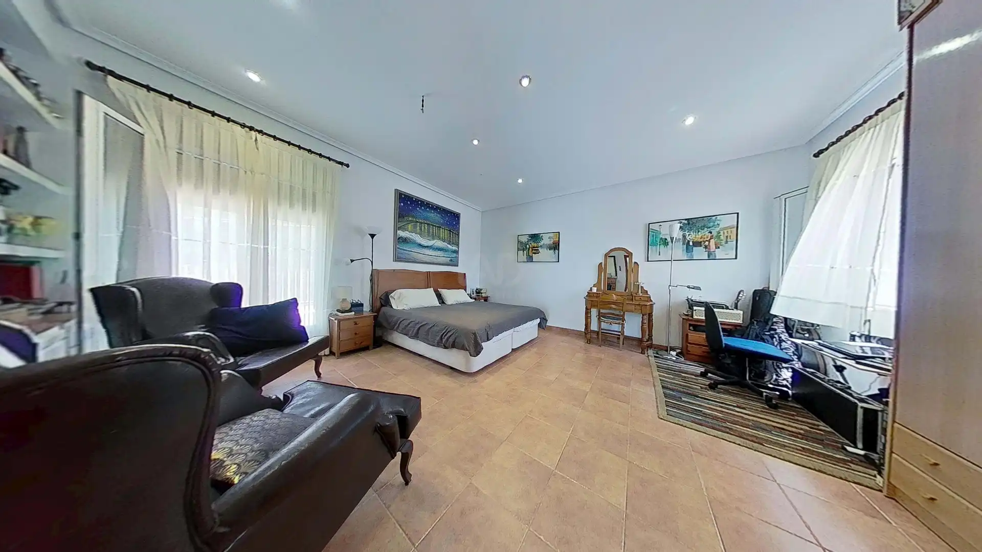 Sala d'estar de Casa o xalet en venda en Elche / Elx amb Aire condicionat, Calefacció i Terrassa