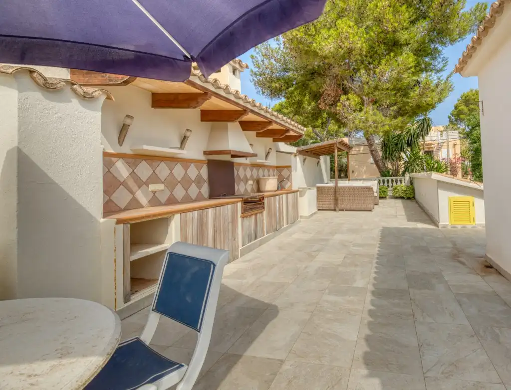 Garden of Houses for sale in Calvià  with Terrace, Swimming Pool and Sauna