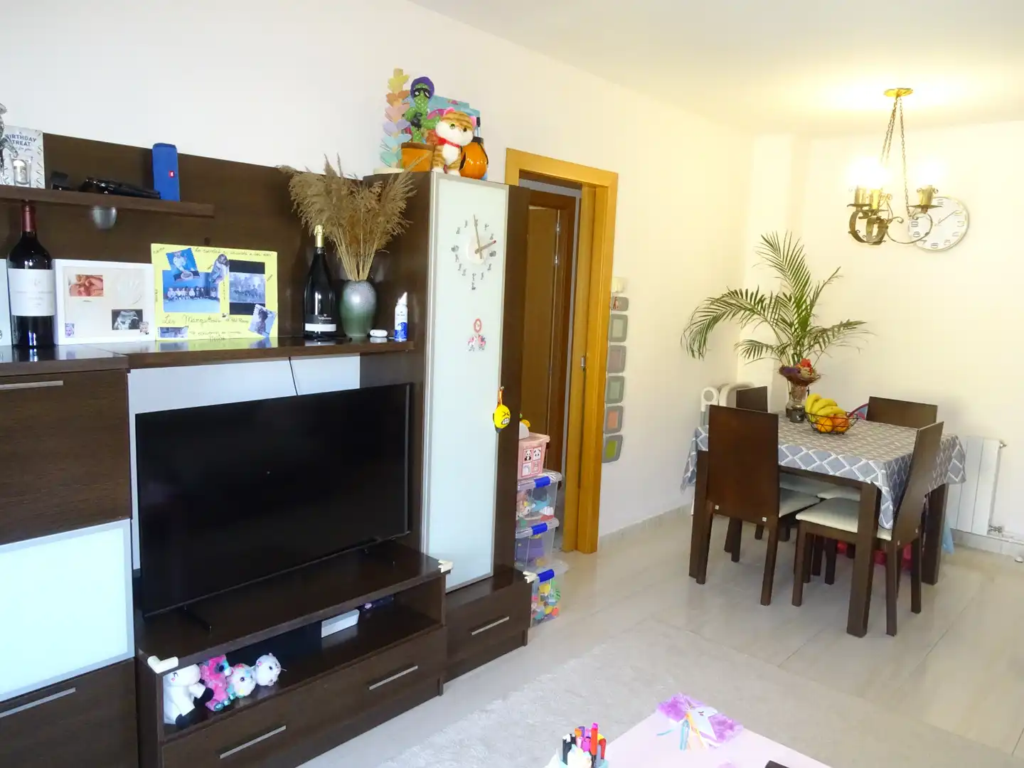 Wohnzimmer von Wohnung zum Verkauf in Calafell mit Klimaanlage, Heizung und Terrasse