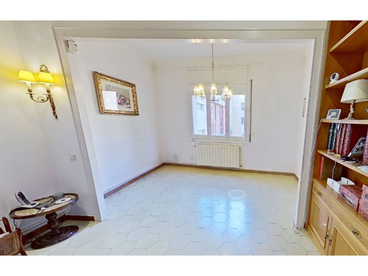 Sala d'estar de Pis en venda en  Barcelona Capital amb Calefacció