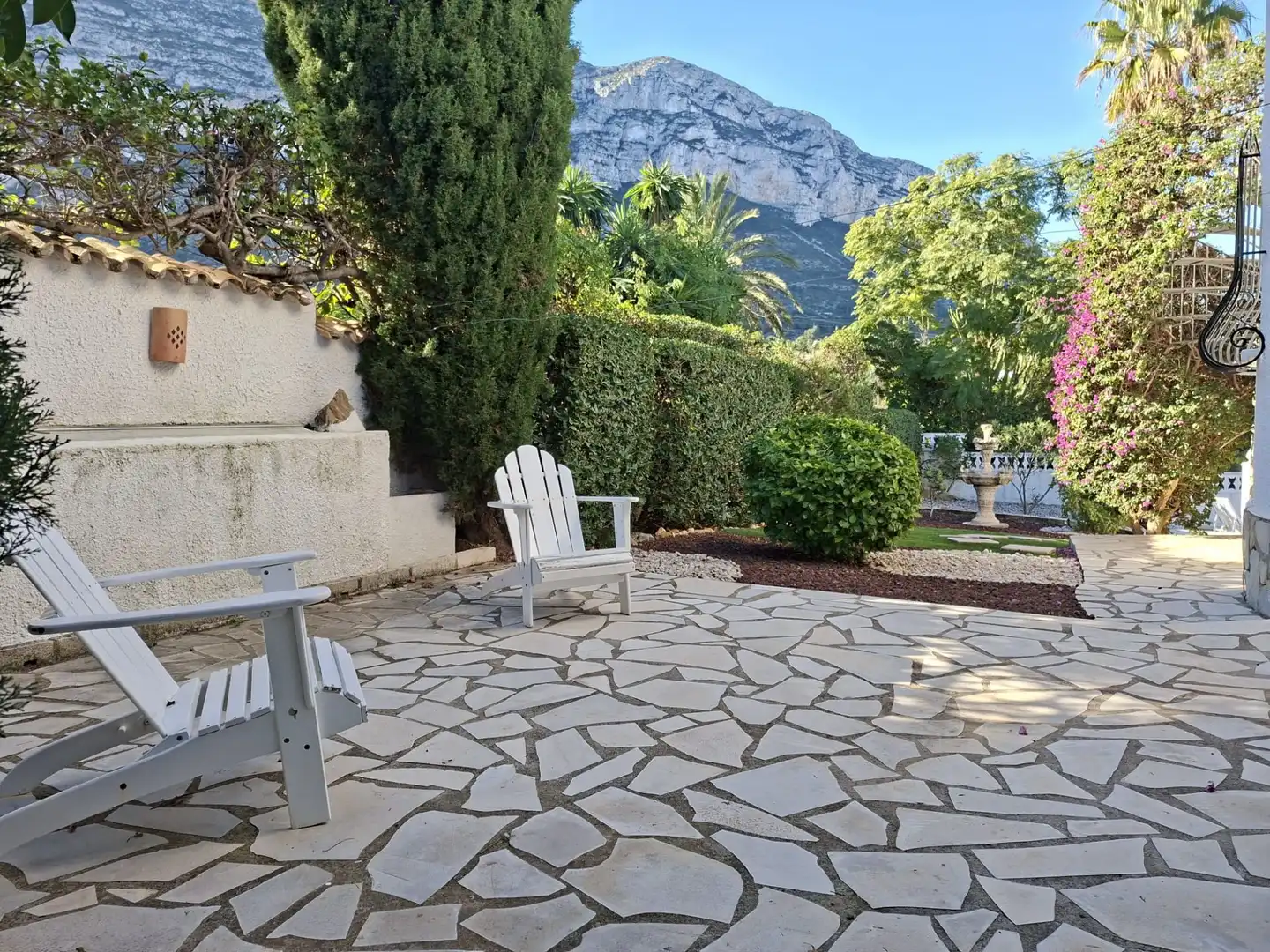 Terraza de Casa o chalet en venta en Dénia con Jardín privado, Terraza y Piscina