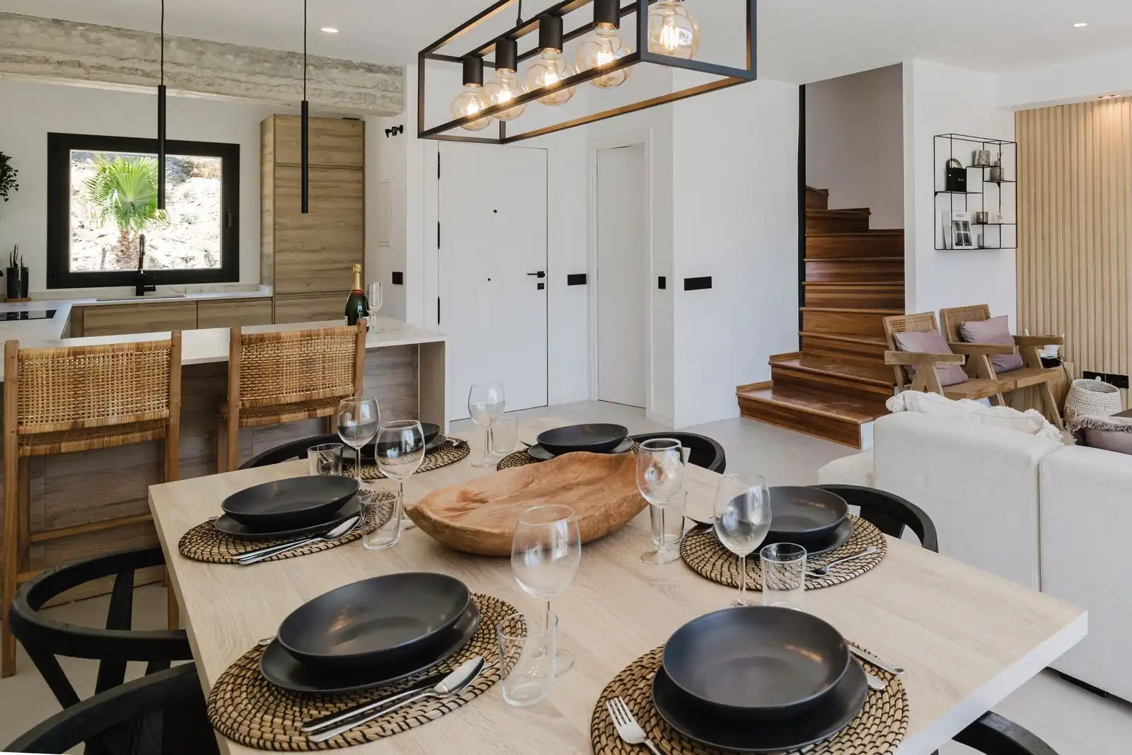 Dining room of Houses for sale in Marbella  with Air Conditioner, Terrace and Community pool
