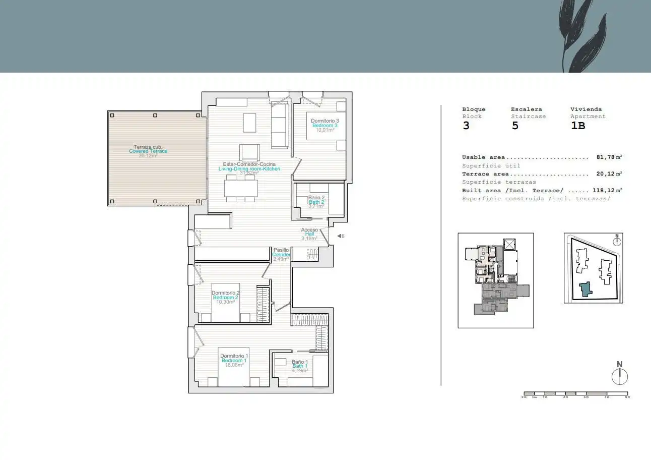 Appartement compact avec terrasse à vendre à Devessa - Monte Pego, imagen 14