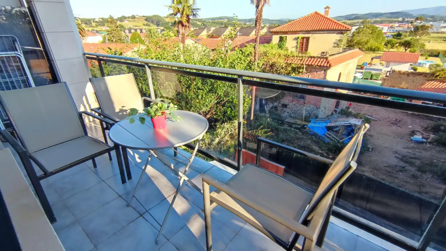 Terrace of Flat for rent in Miengo  with Heating, Parquet flooring and Terrace