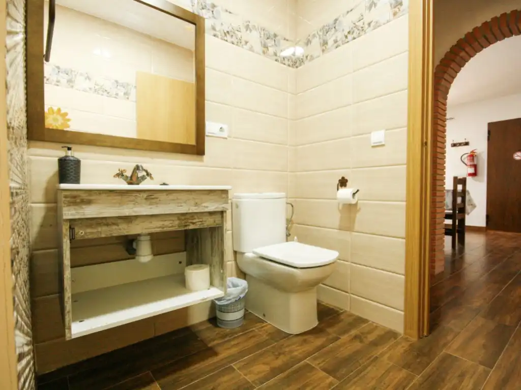 Badezimmer von Country house zur Miete in Tolox