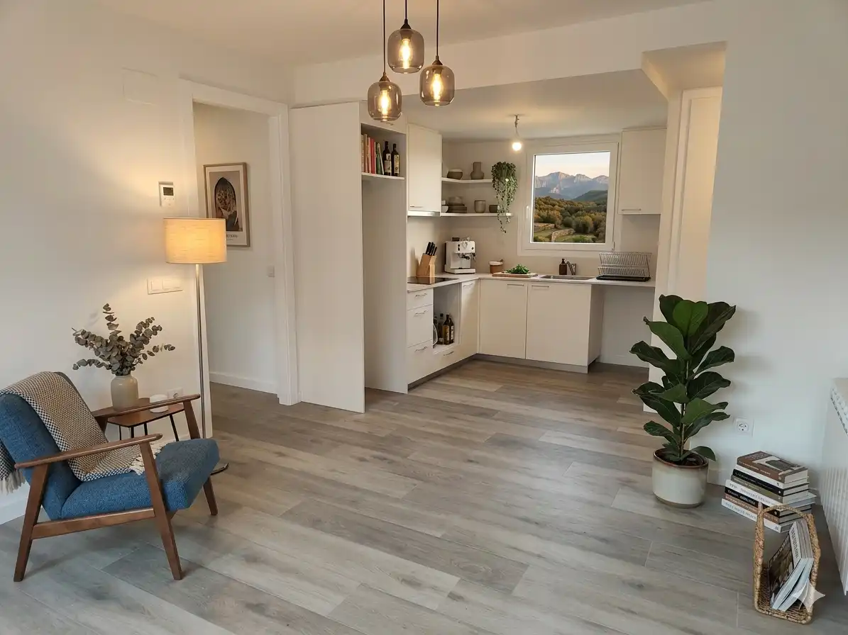 Sala d'estar de Dúplex en venda en Olot amb Terrassa