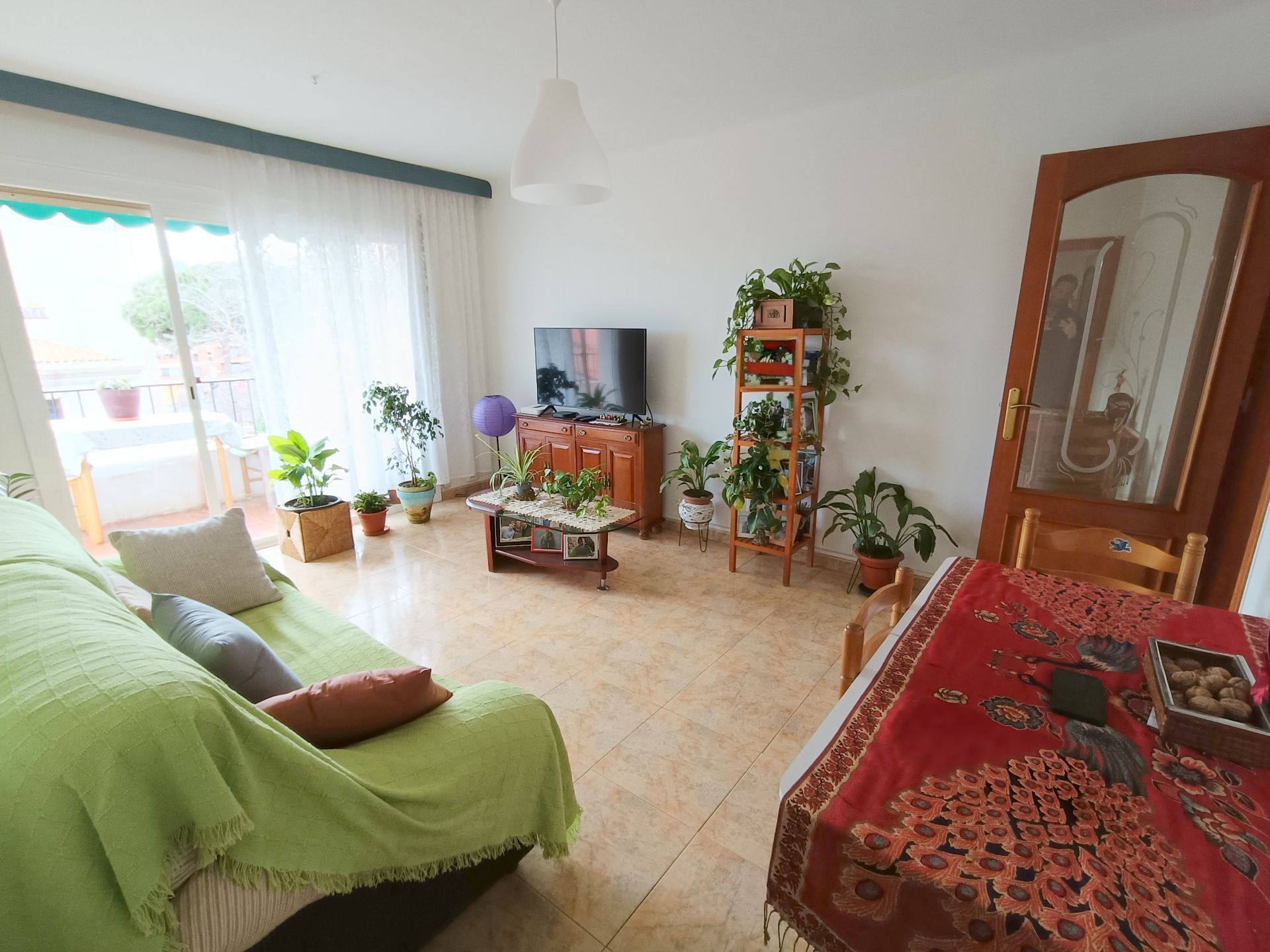 Living room of Flat for sale in Mataró  with Air Conditioner, Heating and Terrace