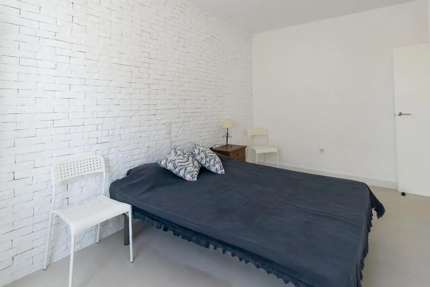 Schlafzimmer von Wohnung zum Verkauf in Santa Pola mit Klimaanlage und Terrasse